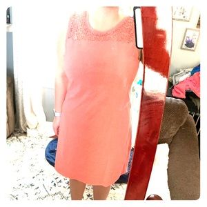 Light coral dress/cover up